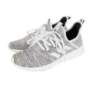 Adidas Women's Cloudfoam Pure Running Shoe Grey White Size 7